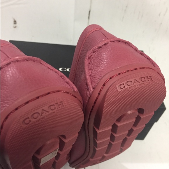 Coach Mary lock up pebble grain lth rouge - Picture 6 of 7